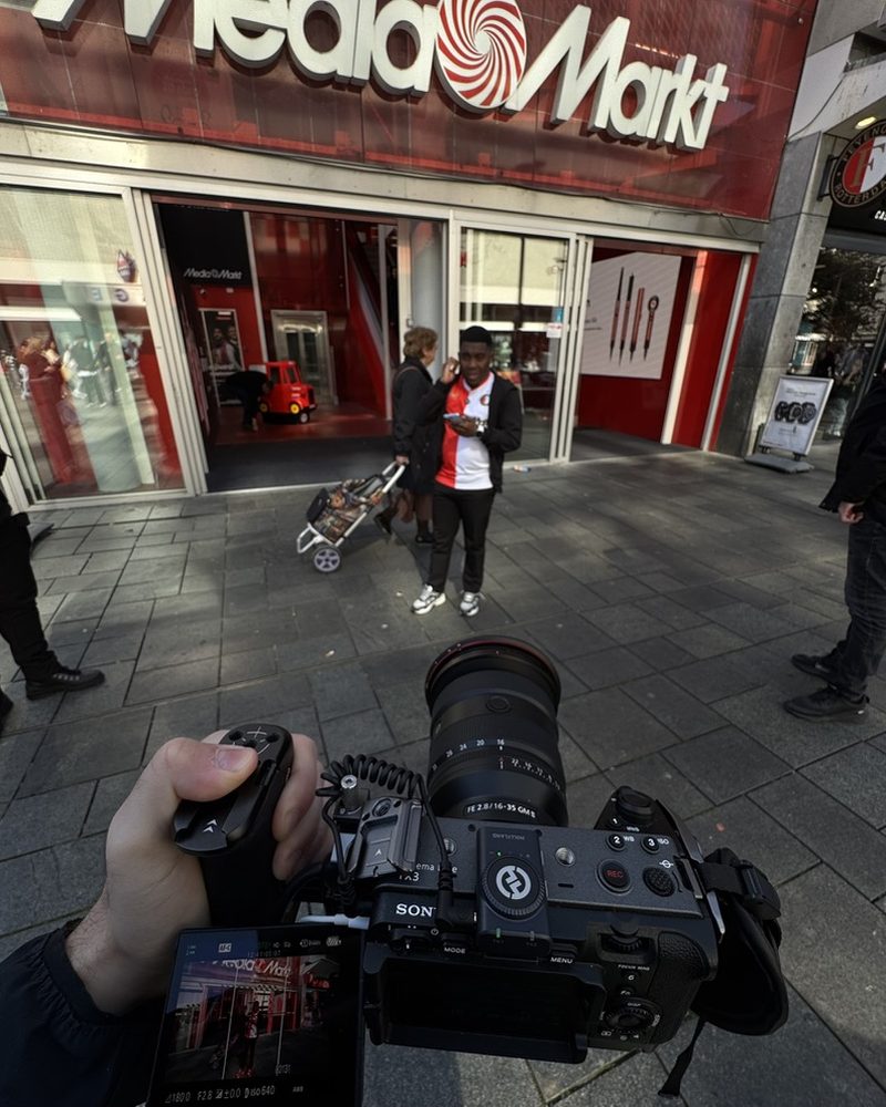 Rarko voor de MediaMarkt, gefilmd met de Sony FX3